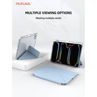 iPad Air 11 M2/M3/M4 - Mutural Clear-Pro Series Tablet Sleeve, Green – Bild 6