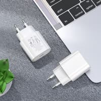 Hoco PD25W Charger (N22) - Spina di ricarica Hoco, caricatore rapido in plastica, bianco – Bild 7