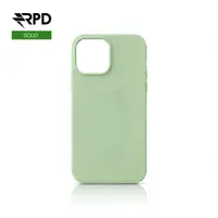 iPhone 15 Pro - Custodia in silicone verde chiaro a tinta unita – Bild 1