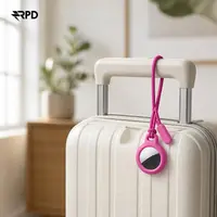 Porte-clés AirTag - RPD Coque rigide avec dragonne, Rose – Bild 5