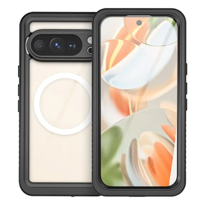 Google Pixel 10 Pro - Redpepper IP68 FS Series Wasserdichtes Outdoor Case, schwarz