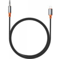 Mcdodo Lightning to 3.5mm headphone cable with aluminum plugs, black – Bild 1