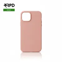 iPhone 15 Pro - Custodia in silicone rosa chiaro a tinta unita – Bild 1