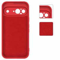 Pixel 9 - Housse silicone rouge – Bild 2