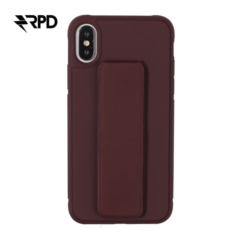 iPhone XR - Hand Holder Case Braun
