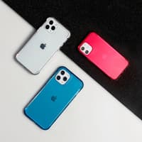 iPhone 13 Pro - Raptic/X-Doria Defense Air Clear Case blau – Bild 5