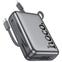 Hoco Q39 Eminente 22.5W + PD20W Powerbank mit Kabel, 20000mAh, dunkelgrau – Bild 2