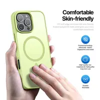 iPhone 16 Pro - Dux Ducis Yind Series with Magsafe in lime green – Bild 4