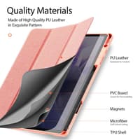 Samsung Galaxy Tab S9 - Dux Ducis Domo Series, aufstellbares Flip-Etui, Grau – Bild 3