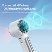 Handheld Small Fan - Dux Ducis - Weiss – Bild 4