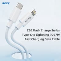 ROCK - RCB0874 Type-C to Lightning fast charging cable, 1 m – Bild 2
