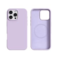 RPD - Custodia in silicone per iPhone 16 Pro Burom con MagSafe, viola – Bild 1