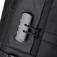 Okade S70 Sac à dos pour ordinateur portable 17.3 pouces - Business & Travel Rucksack USB, fonction valise, noir – Bild 5
