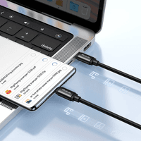 McDodo - USB-C to USB-C, Charging and Data Sync, 240W, 1.2m, Schwarz – Bild 5