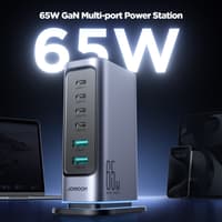Joyroom - Chargeur multi-ports 65W, gris foncé (EU) (JR-TCM02) – Bild 8