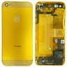 Apple iPhone 5 Backcover gold/gold with Logo, new, original