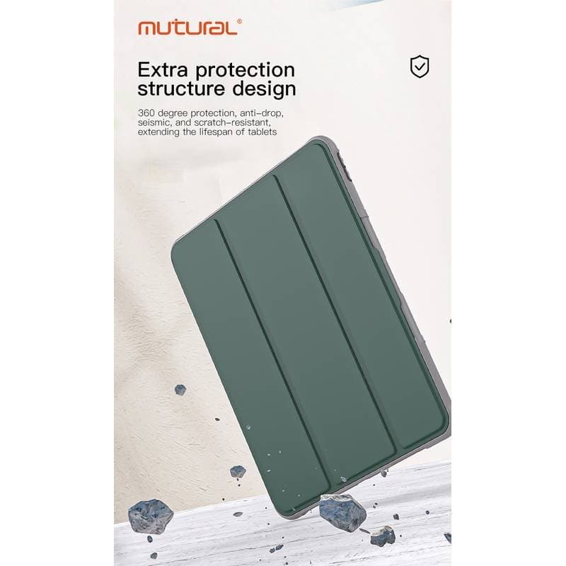 iPad 10/11 (A16) - Mutural Yaxing Series Tablet-Hülle, Schwarz – 3