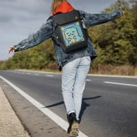 Divoom - Smart LED Backpack - M – Bild 5