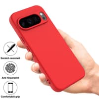 Google Pixel 10 Pro XL - Silikon Schutzhülle, Rot – Bild 4