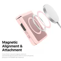 Galaxy Z Flip8 - Dux Ducis Yind Series avec Magsafe en rose clair – Bild 6