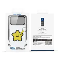 iPhone 17 Pro - Dux Ducis - Série Luvy, édition Love (étoile jaune), blanc – Bild 12