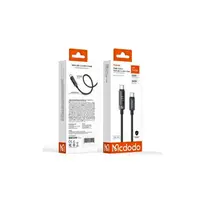 McDodo - Cab Vision, 240W USB-C vers USB-C câble, 1.2m noir avec écran OLED – Bild 3