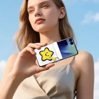Galaxy Z Flip8 - Dux Ducis - Luvy Series, Love Edition (Yellow Star), white – Bild 8