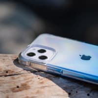 iPhone 13 Pro - Raptic/X-Doria Defense Air Clear Case blau – Bild 4