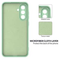 Samsung Galaxy A26 - Custodia protettiva in silicone, verde – Bild 4