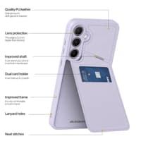 Dux Ducis - A15 5G/4G - Custodia Rafi II con kickstand e slot per schede, viola – Bild 6