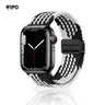 RPD Magnos Magnetic Strap Nylon Braided for Apple Watch 38/40/41/42mm - Z-Pattern Black/White