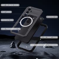 Samsung Galaxy S25 Plus - Redpepper IP68 Mars Series Waterproof Outdoor Case with Magsafe, black – Bild 3