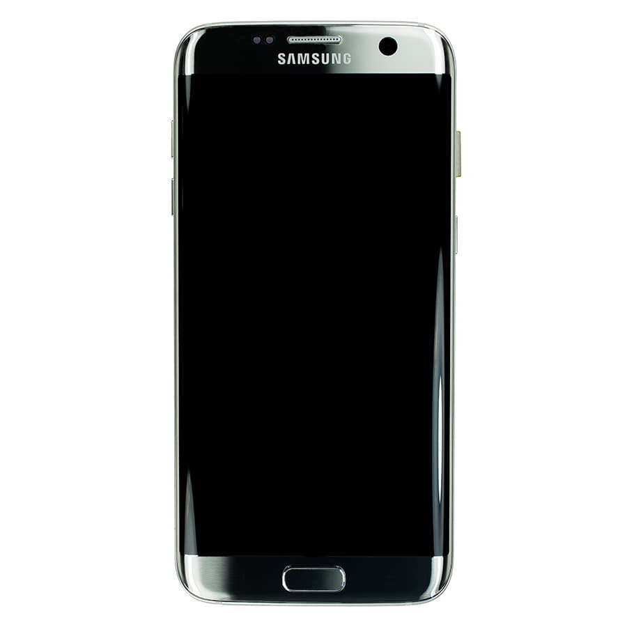 Samsung Galaxy S7 EDGE Frontglas / LCD silber, renewed