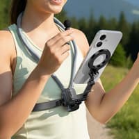 Hoco - K31 neck mount with MagSafe for portrait/landscape format, black – Bild 2
