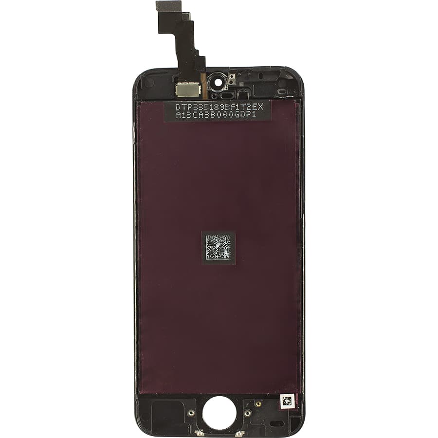 Apple iPhone 5C vetro anteriore / LCD nero DELUXE-Line, nuovo – 2