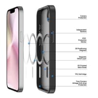 iPhone 16e/17e - Serie Dux Ducis Yind con Magsafe in nero – Bild 3