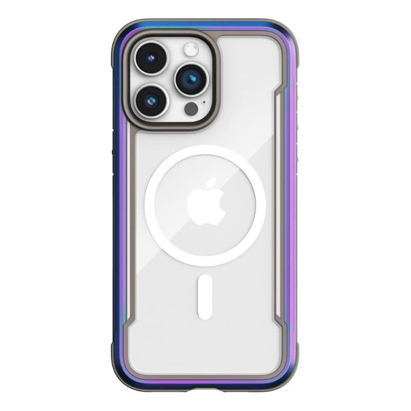 iPhone 15 Pro Max - Raptic Defense Shield Iridescent Hülle mit MagSafe, Iridescent – 2