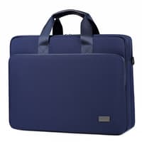 Okade - Sacoche pour MacBook / ordinateur portable, 15.6-16 pouces - Housse rembourrée pour ordinateur portable+sangle d'épaule, bleu foncé – Bild 2