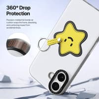 iPhone 17 - Dux Ducis - Luvy Series, Love Edition (Yellow Star), white – Bild 9