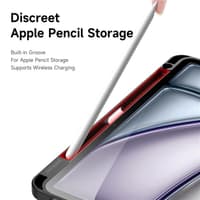 iPad Air 4/5/6/7 - Dux Ducis Magi Series, stand-up flip case, black – Bild 6
