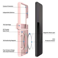 Galaxy Z Flip8 - Dux Ducis Yind Series avec Magsafe en rose clair – Bild 4