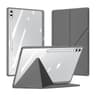 Samsung Galaxy Tab S10 FE / S9 FE / Tab S9 - Serie Dux Ducis Magi, custodia flip stand-up, grigio