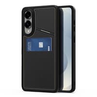 Dux Ducis - Galaxy S25 Edge - Rafi II Magnetische Hülle mit Kickstand & Kartenfächern, Schwarz – Bild 4