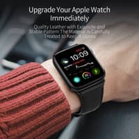 Apple Watch - Sangle DUX Business - 38mm/40mm/41mm/42mm (10ème génération), Noir – Bild 8