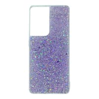 Samsung S21 Plus Glitter purple case – Bild 1
