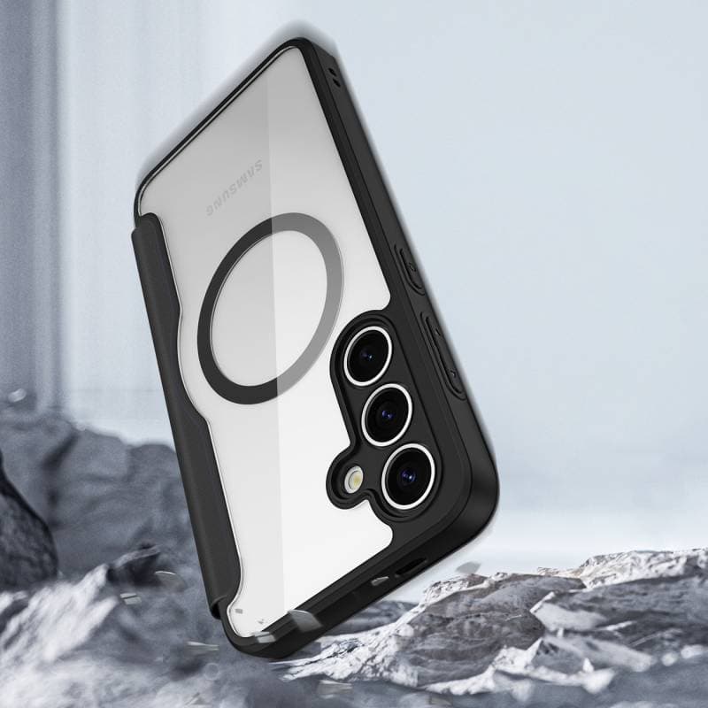 Galaxy S25 Plus - Dux Ducis Skin X Pro Series mit Magsafe und Portmonnaie in Schwarz – 2