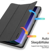 Samsung Galaxy Tab S10 Ultra / S9 Ultra / S8 Ultra - Serie Dux Ducis Domo, custodia flip stand-up, nero – Bild 8