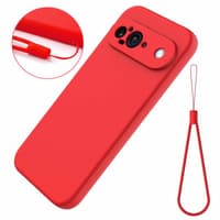 Pixel 9 - Housse silicone rouge – Bild 4