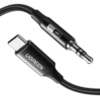 Ugreen - USB-C to 3.5 mm jack plug cable 2m (CM450 / 65101), black/grey – Bild 3