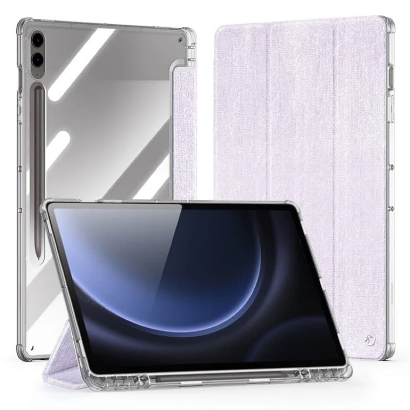 Samsung Galaxy Tab S9 FE Plus / S9 Plus / S10 Plus - Dux Ducis Unid Series, aufstellbares Flip-Etui, Violett